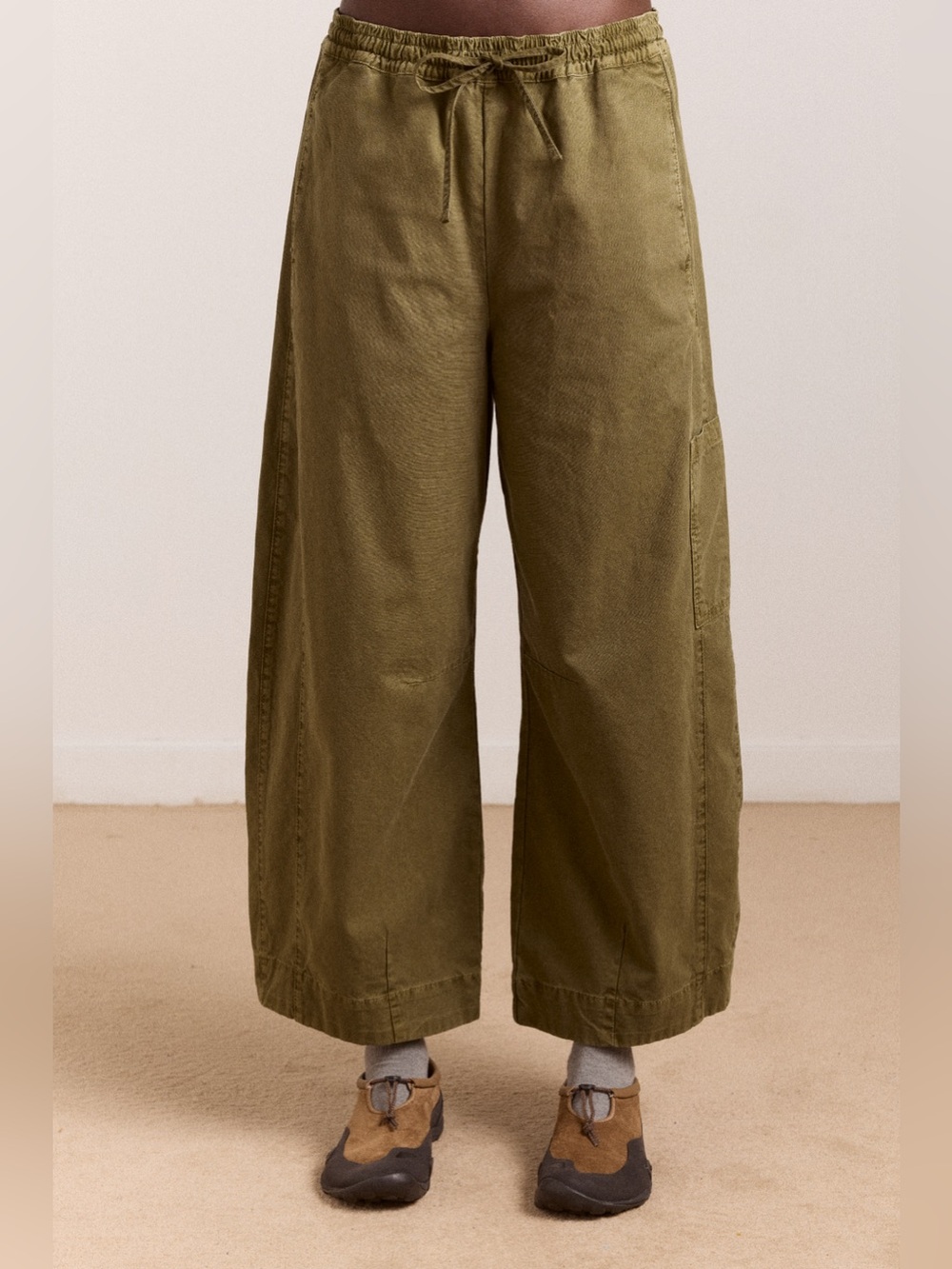 Damson Madder Felix Twill Trousers in Olive US 8 / UK 12 - Picture 6 of 16